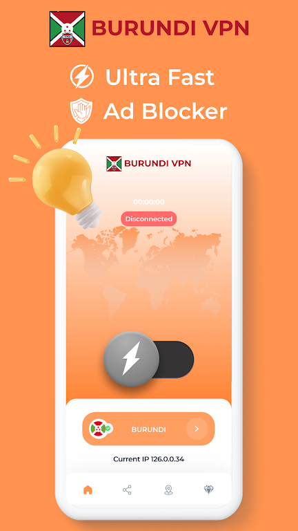 Burundi VPN - Private Proxy screenshot 2