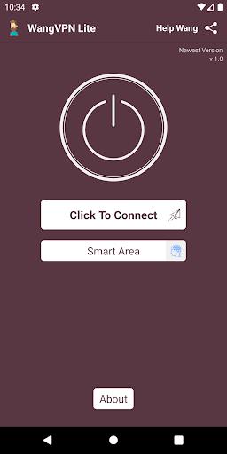 Wang VPN Lite Version ❤️- Fresh and Simple Style. screenshot 1