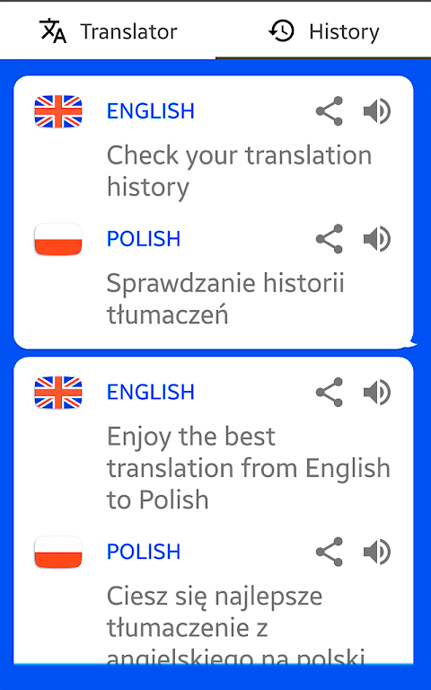 Polish - English Translator ( screenshot 3