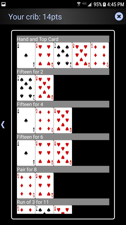 Grandpas Cribbage screenshot 4