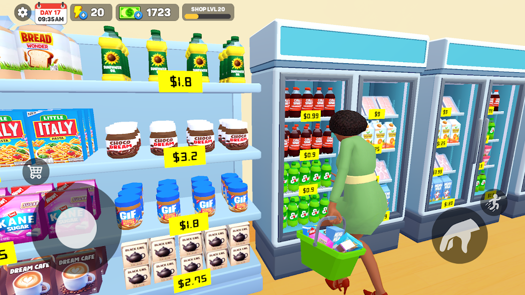 Supermarket Store 3D Simulator Mod screenshot 3