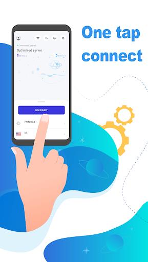 Galaxy VPN - Free VPN Unlimited time & traffic screenshot 2