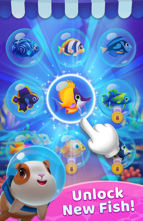 Tiny fish solitaire - Klondike screenshot 3