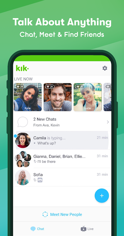 Kik screenshot 1