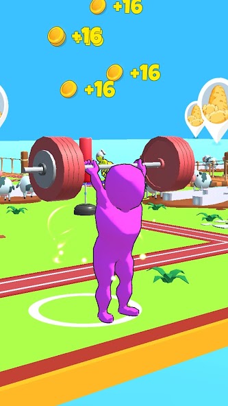 Muscle Land - Lifting Weight Mod screenshot 2