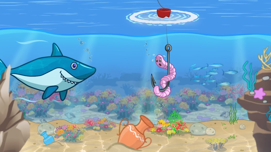 Fishing Hippo: Catch fish Mod screenshot 3