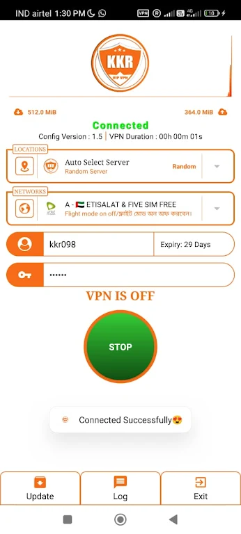 KKR VIP VPN screenshot 4