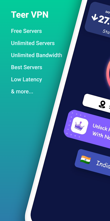 Teer VPN | Fastest VPN Service screenshot 1