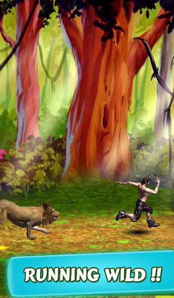 Mahabali Jungle Run 3D Mod screenshot 2