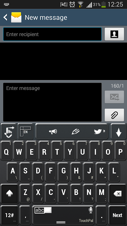 Dark Keyboard screenshot 2