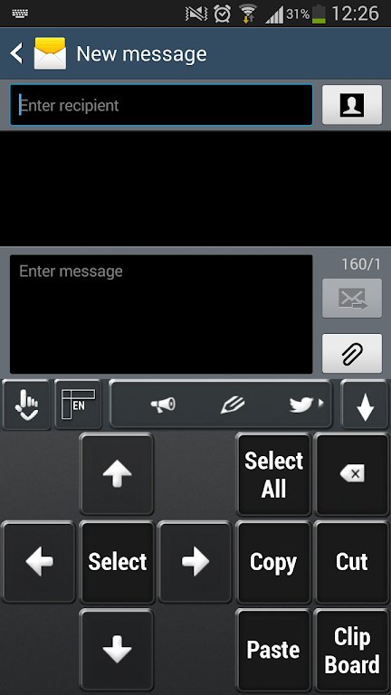 Dark Keyboard screenshot 4