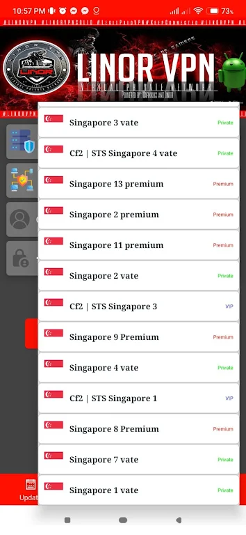 LINOR VPN TUNNEL screenshot 3