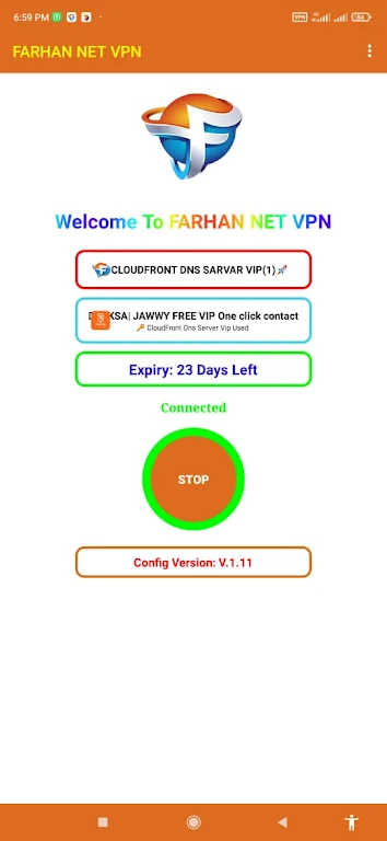 FARHAN NET VPN screenshot 1