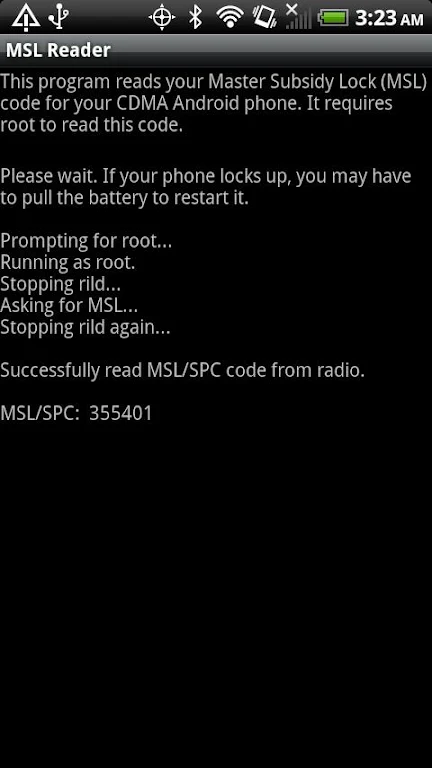 MSL Reader screenshot 1