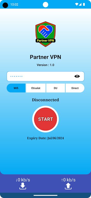 Partner VPN screenshot 2