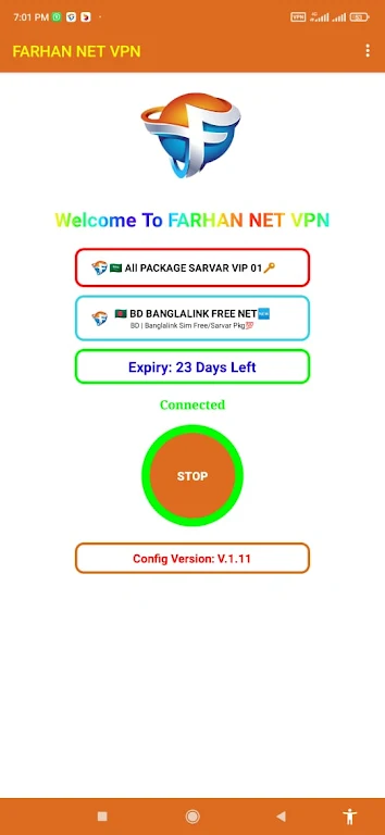 FARHAN NET VPN screenshot 3