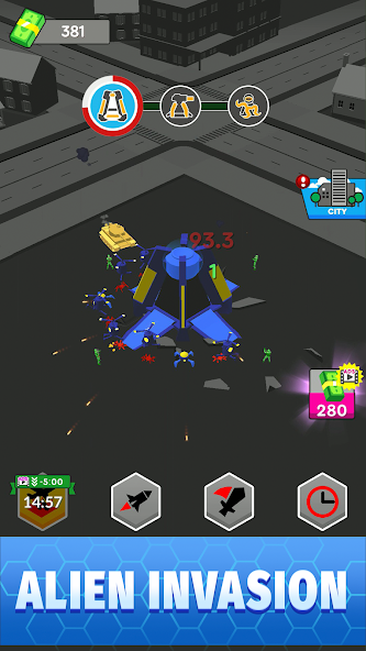 Invasion Breaker: Idle defense Mod screenshot 3