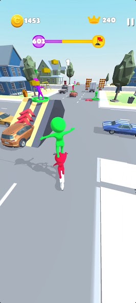 Scooter Taxi - Delivery Human Mod screenshot 2