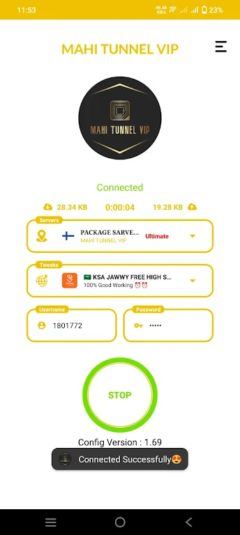 Mahi Tunnel Vip - Fast vpn screenshot 4