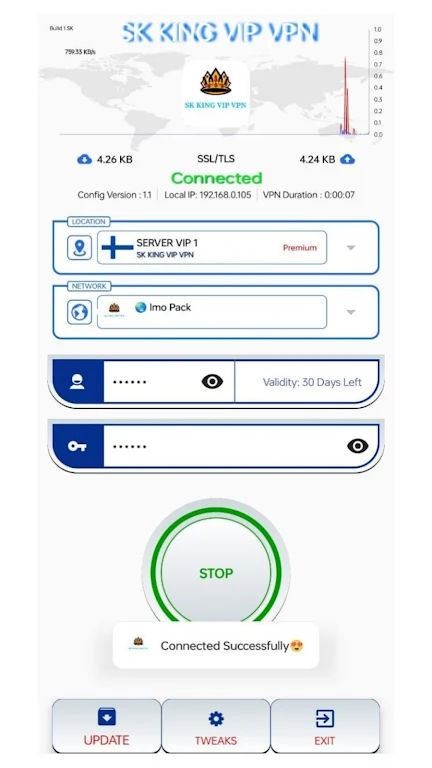 SK KING VIP VPN screenshot 3