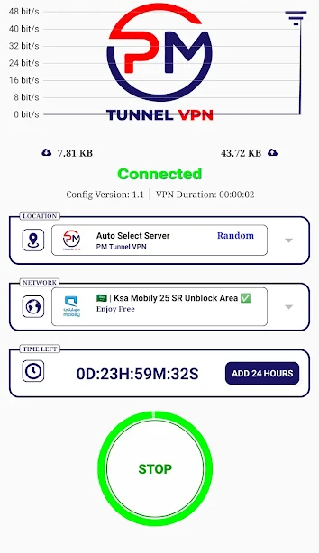 PM TUNNEL VPN - Fast & Secure screenshot 3