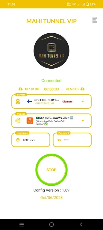 Mahi Tunnel Vip - Fast vpn screenshot 1