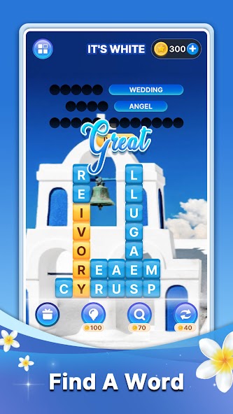 Word Search Block Puzzle Game Mod screenshot 1