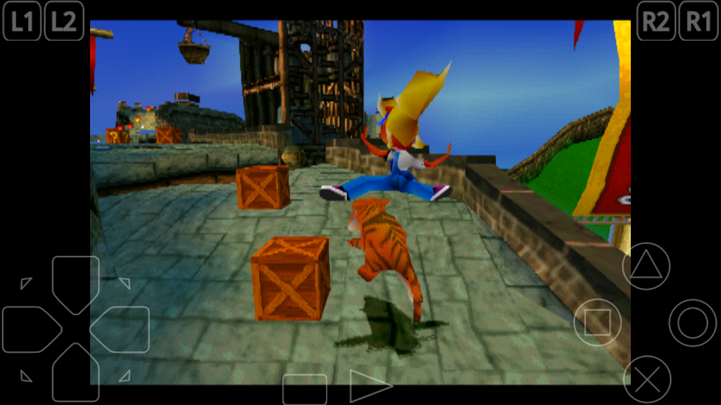 PSX Emulator screenshot 1