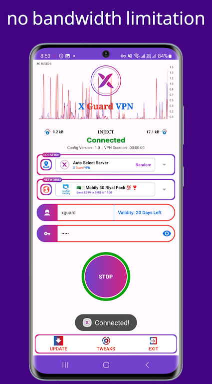 X Guard VPN screenshot 4