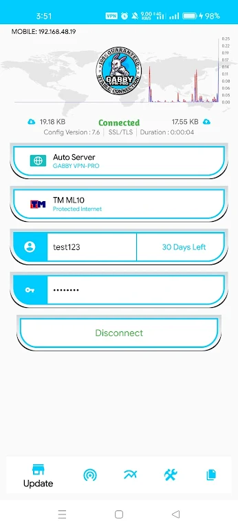 Gabby VPN Pro screenshot 2