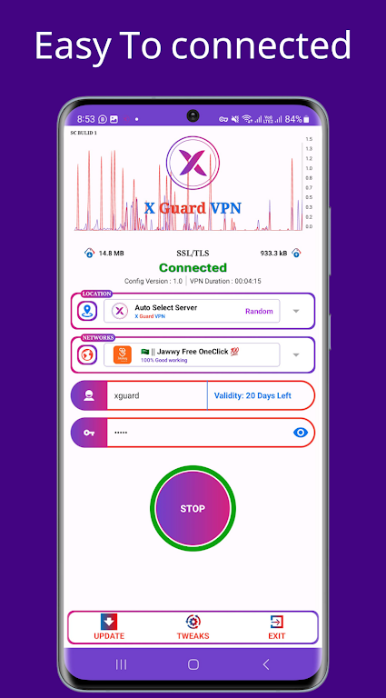 X Guard VPN screenshot 2