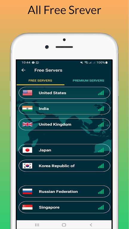 porss vpn screenshot 1