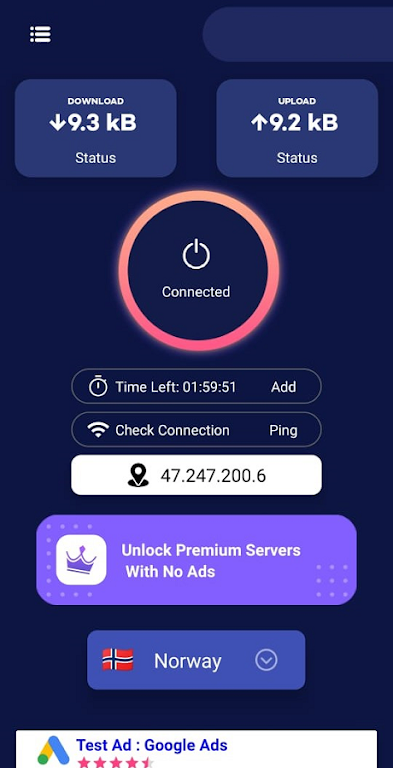 DependVPN screenshot 2