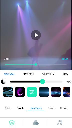 Glitch Video Editor & Effect,VHS,Music Video Maker screenshot 1