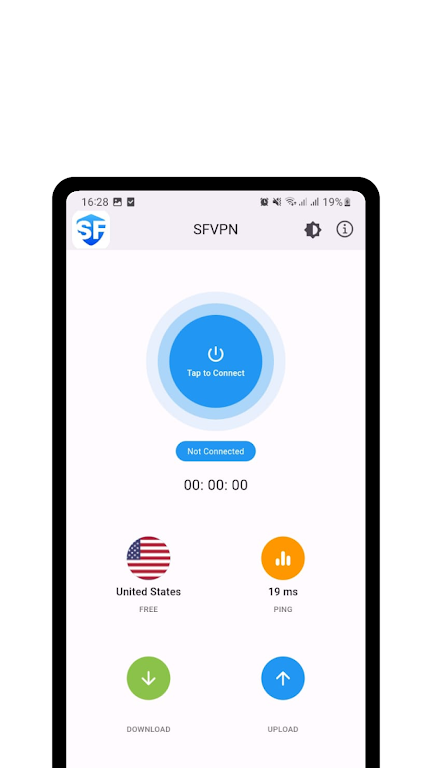 SFVPN Private - Secure VPN screenshot 1