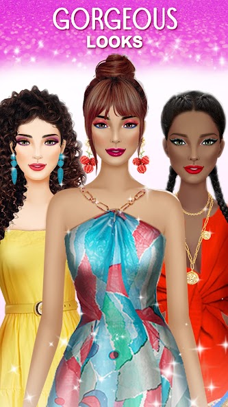 Fashion Stylist: Dress Up Game Mod screenshot 1