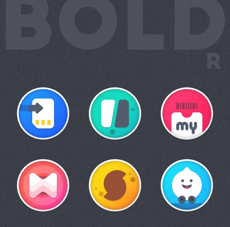 Boldr Icon Pack screenshot 2