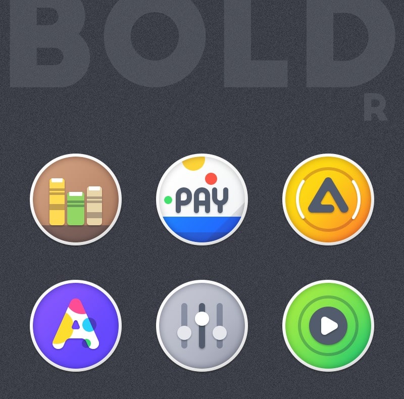 Boldr Icon Pack screenshot 1