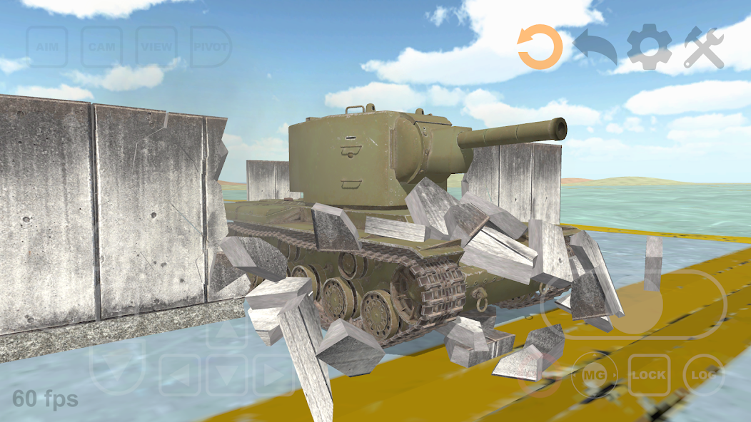 Tank Physics Mobile Mod screenshot 1