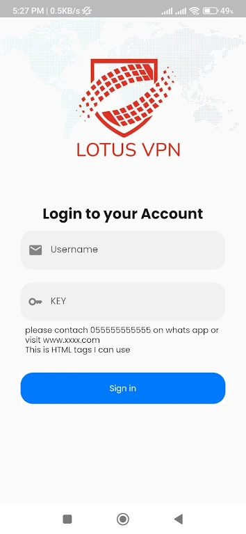 Lotus Vpn screenshot 1