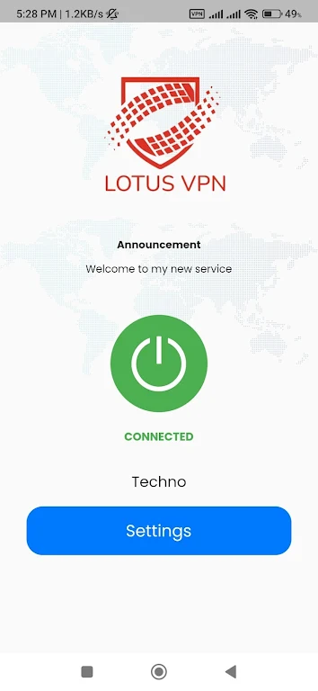 Lotus Vpn screenshot 2