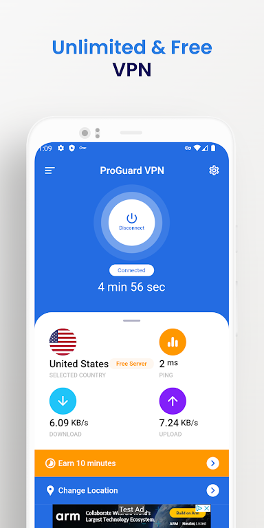 ProGuard VPN: Ultimate Privacy screenshot 2