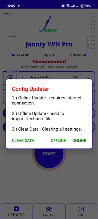 Jannty Vpn Pro screenshot 2