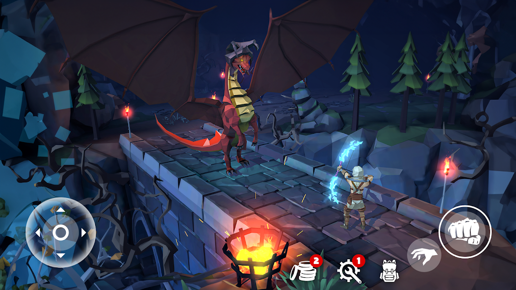 Polygon Fantasy: Action RPG Mod screenshot 4