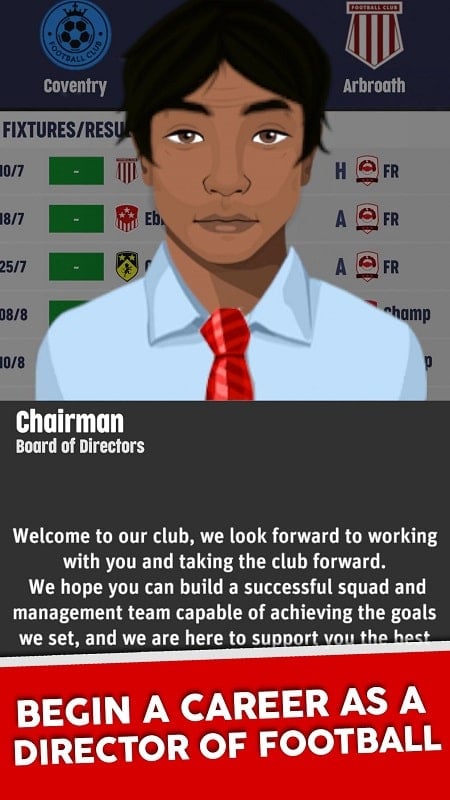 Club Soccer Director 2022 screenshot 1