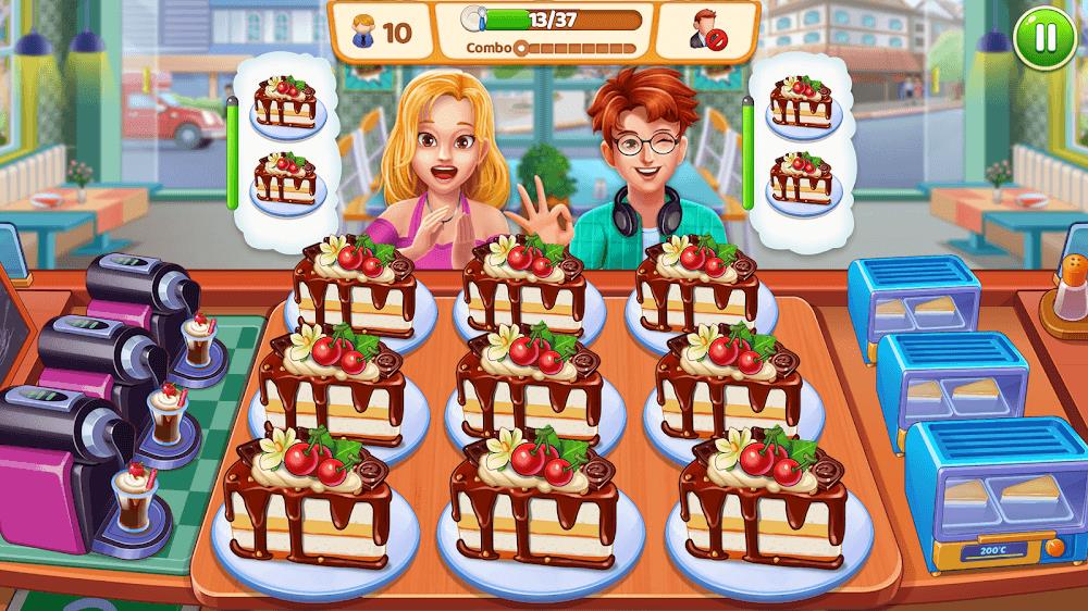 Food Voyage: Fun Cooking Games Mod screenshot 2