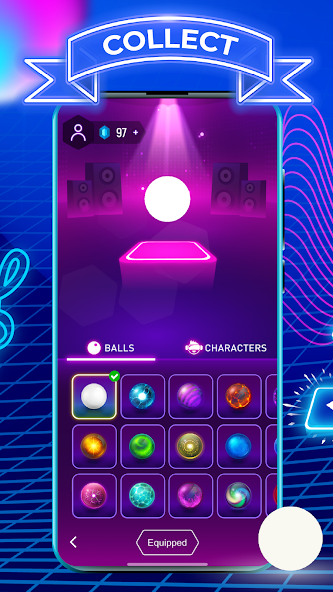 Tiles Hop EDM Rush Music Game Mod screenshot 2