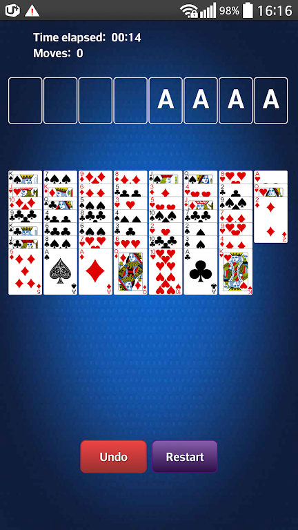 Simple FreeCell Game screenshot 2