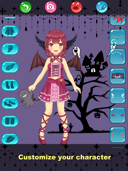 Dress Up: Anime Fever Mod screenshot 4