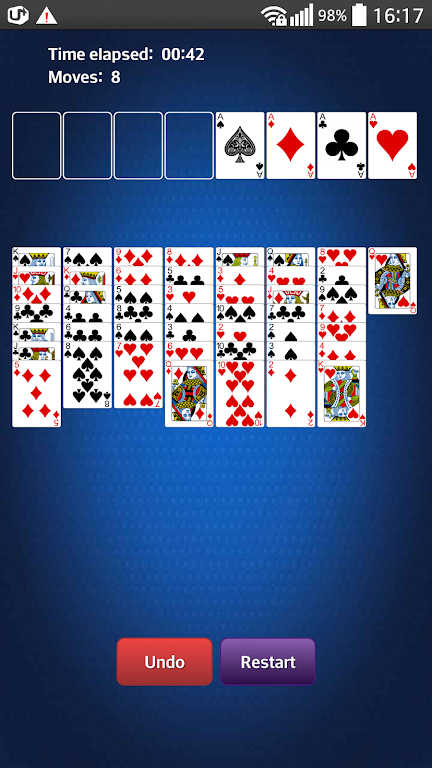 Simple FreeCell Game screenshot 3